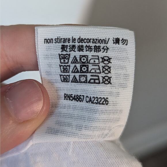 VS PINK White St. Patrick's Day Long Sleeve Crew Neck Sequin T-Shirt Size XS - Picture 10 of 11